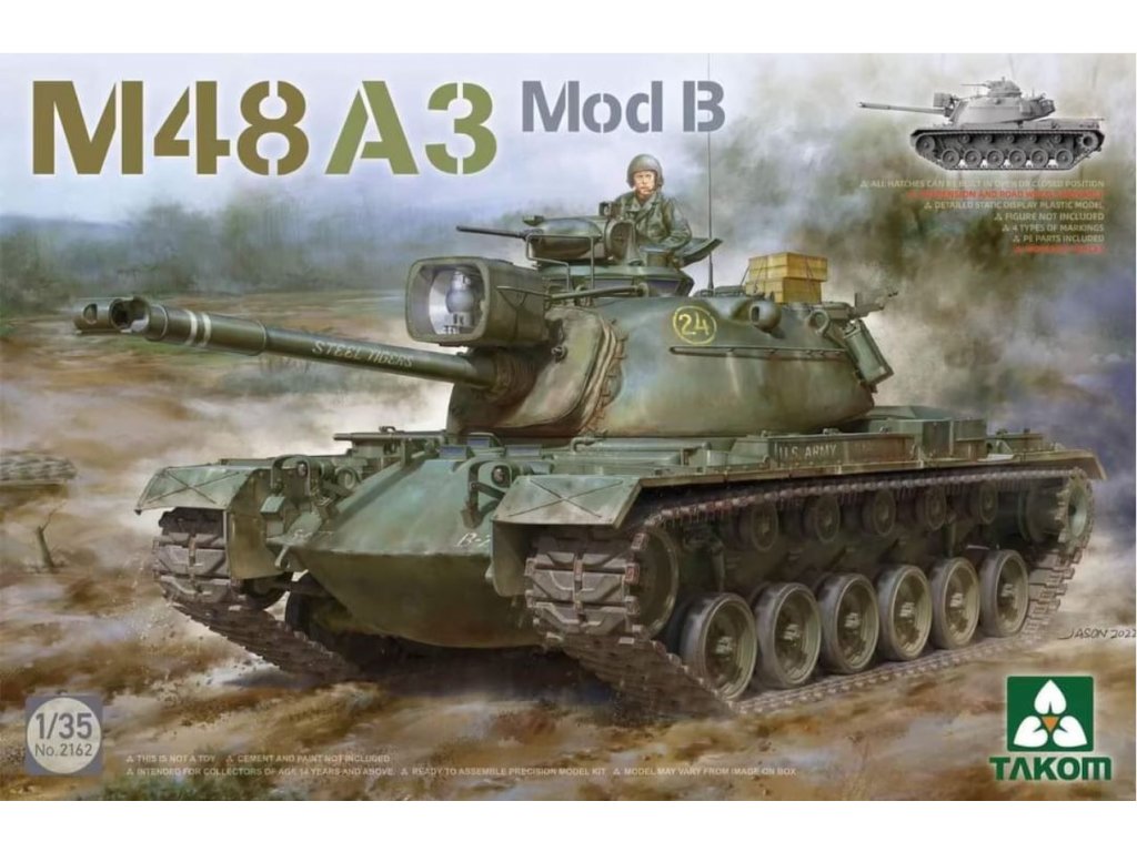 1:35 M48A3 Model B Patton | MN Modelář