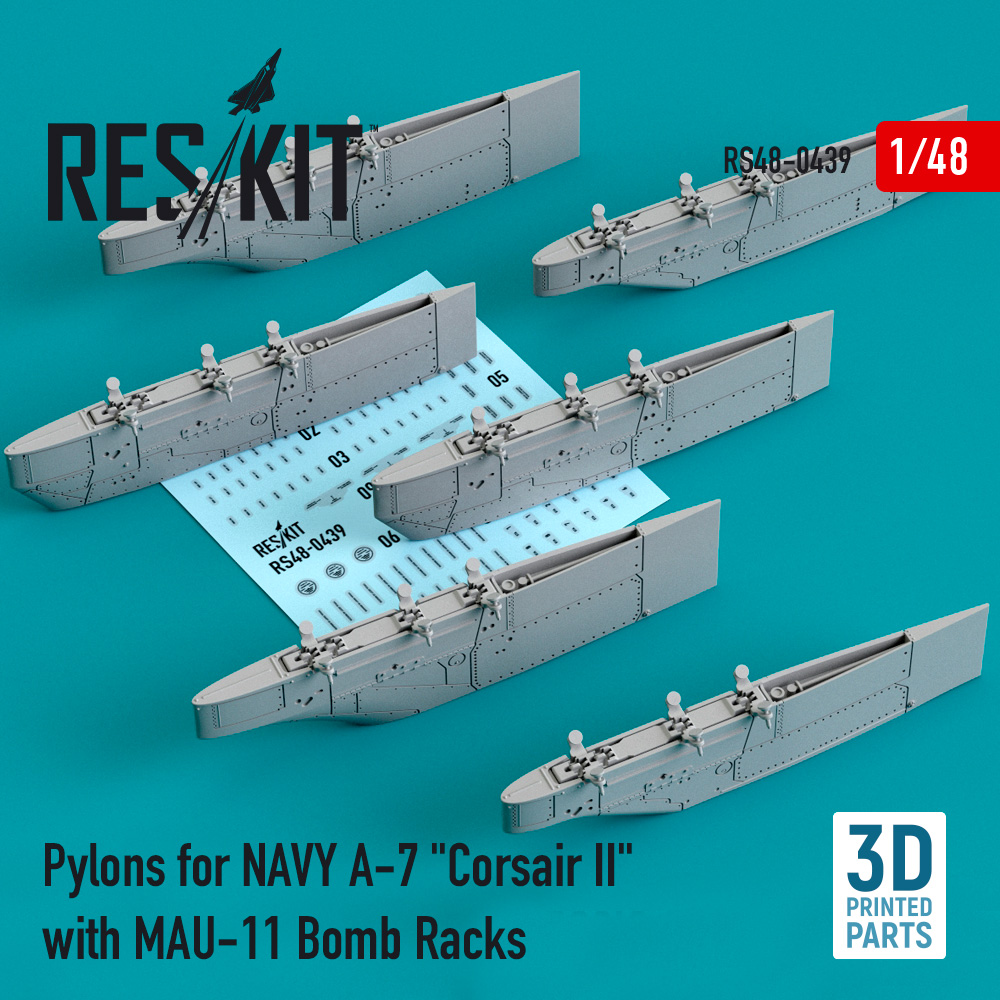 1-48-pylons-for-navy-vought-a-7-corsair-ii-with-mau-11-bomb-racks-mn