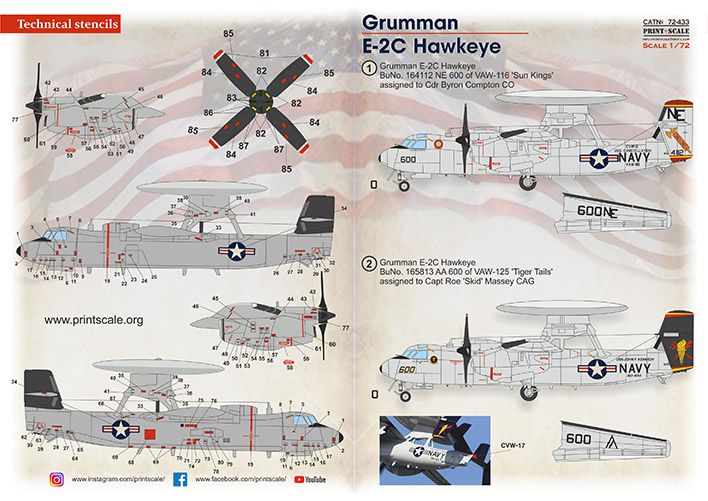 1:72 Grumman E-2C Hawkeye Part-2 | MN modelář