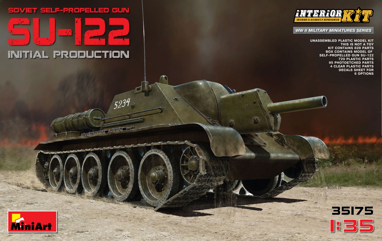 1:35 SU-122 Initial Production